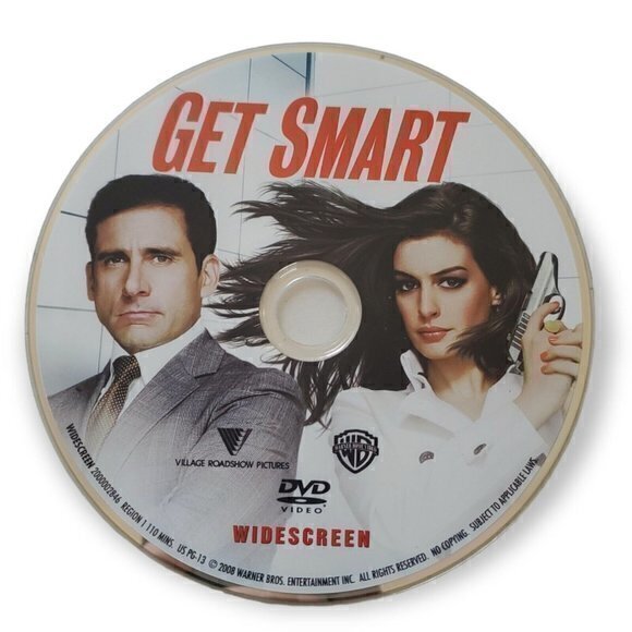 Get Smart (Single-Disc Widescreen Edition) - DVD Steve‎ Carell, Anne Hathaway - Picture 3 of 3